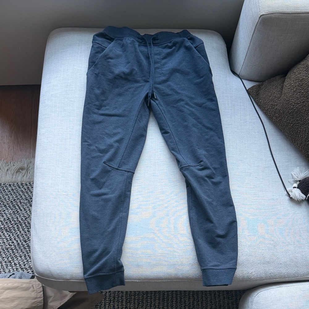 lululemon athletica Navy Blue Joggers with Elastic Waist